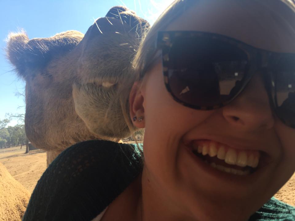 'Thanks you so much for the amazing experience yesterday! Being kissed by a camel is a whole new experience. What you all do here is amazing!!'